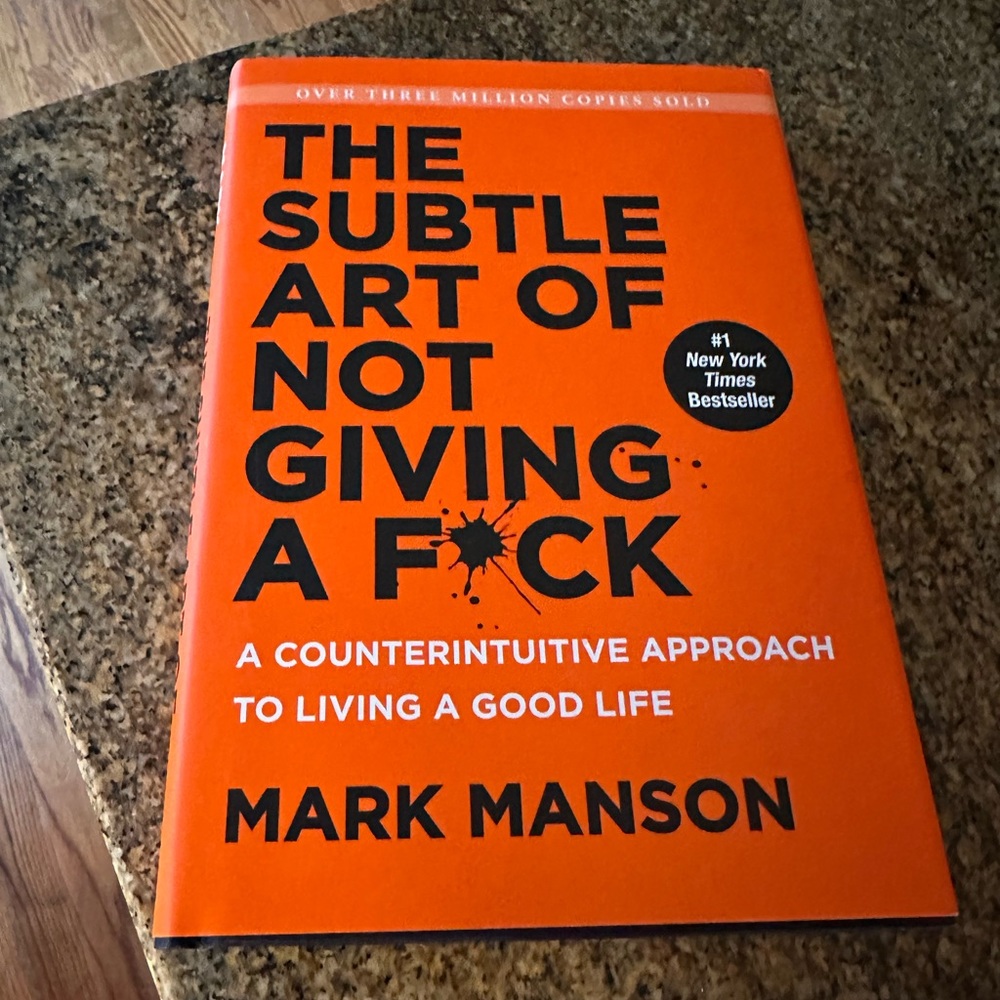 COPY - Book: The Subtle Art Of Not Giving A F🖤ck